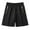 Black, variant on Mens Gym Shorts Men's Solid Sports Fitness Training Breathable Shorts Zipper Pockets Cropped Pants