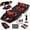 Fitness Board + 2 Handles + 2 Stretches, variant on Abdominal Wheel Roller for Core Training, Portable Fitness Equipment for Abs, Arms, and Back Workouts