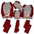 thumbnail image 1 of Conjunto de pijamas de Navidad para la familia, trajes a juego para la familia, ciervos, madre, niños, adultos, bebés, ropa familiar, 2023, 1 of 3
