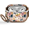 thumbnail image 7 of Maxjoy Case for Airpods Pro 1st&2nd Gen with Lock and Keychain Flower AirPod Pro 1&2 Case Cover, 7 of 7