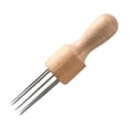 thumbnail image 4 of Herramienta para pinchar salchichas de 8 puntas, agarre cómodo y eficiente, utensilio de cocina desmontable y versátil para tripas de salchichas, 4 of 9