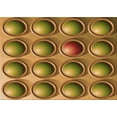 thumbnail image 1 of Ahgly Company Machine Washable Indoor Rectangle Transitional Saddle Brown Area Rugs, 5' x 8', 1 of 7