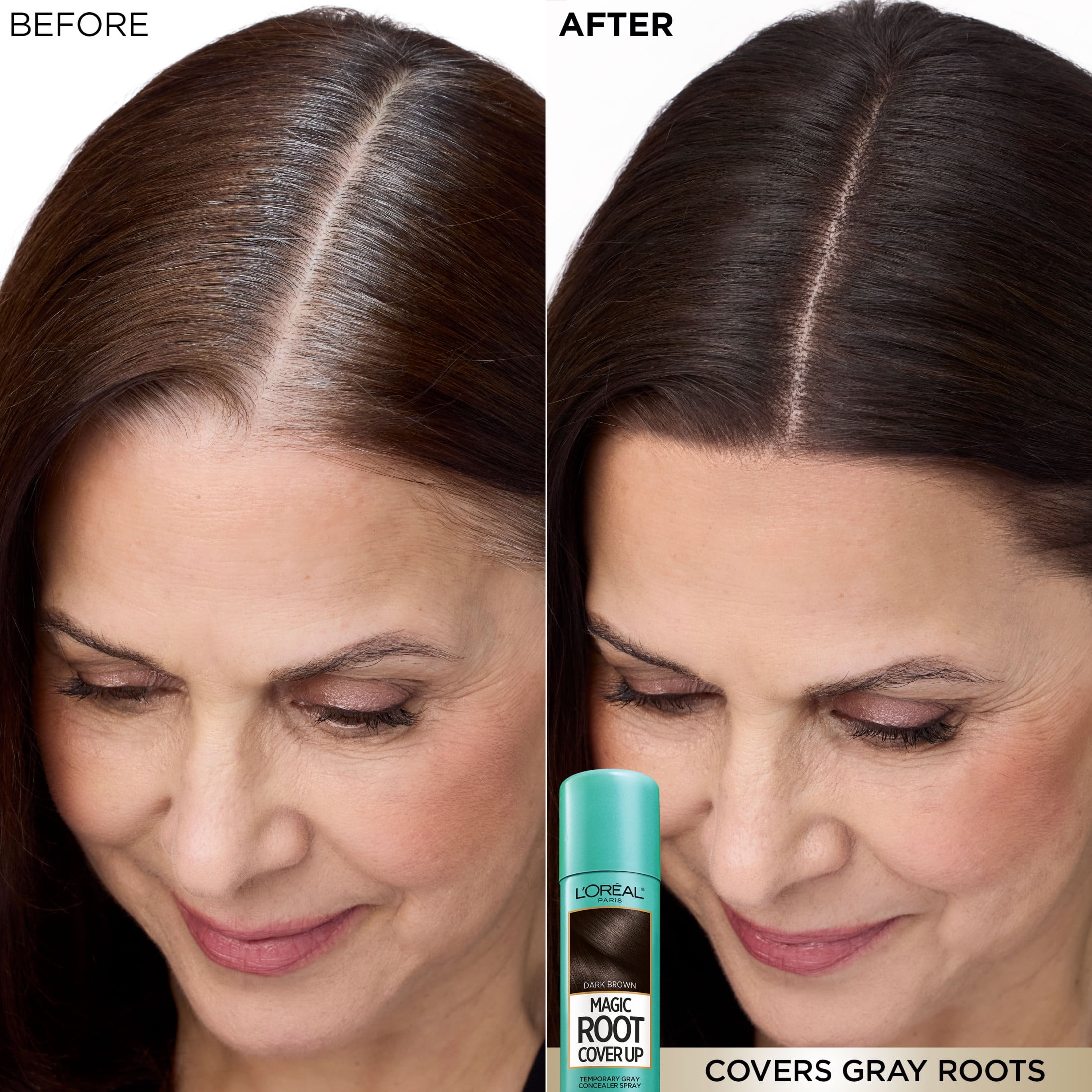 L'Oreal Paris Magic Root Cover Up Temporary Hair Color Concealer Spray, Aerosol, 2 oz