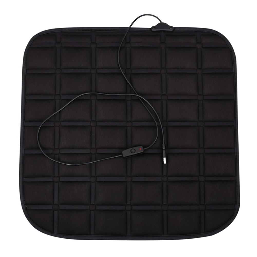 Akoyovwerve Usb Car Heating Cushion Winter Car Mat Car Universal Seat Electric Heating Seat