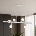 thumbnail image 4 of Livex Lighting - Bannister - 6 Light Linear Chandelier in Mid Century Modern, 4 of 9