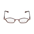 thumbnail image 3 of NEW THALIA DULZURA WOMENS/LADIES DESIGNER FULL-RIM BRONZE / RED YOUNG WOMEN GIRLS PERFECT FOR SCHOOL FRAME DEMO LENSES 45-17-130 SPRING HINGES EYEGLASSES/EYEWEAR, 3 of 9