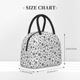 thumbnail image 2 of Disketp Nautical Themed Simple Anchors Bolsa Térmica para Almuerzo, Lonchera con Abertura Amplia y Gran Capacidad, Organizador Reutilizable para Mujeres, Hombres y Adultos, 2 of 6