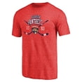 thumbnail image 2 of Men's Red Florida Panthers Vintage Collection Line Shift Tri-Blend T-Shirt, 2 of 3