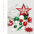 thumbnail image 4 of Juego de adornos para árbol de Navidad de 58 piezas Colgante de estrella de bola de Navidad inastillable colorido Adepaton  CPB-SSW226-5, 4 of 5