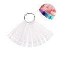 thumbnail image 1 of KAIYANG Muestras de uñas 1 juego en total 50 puntas Muestras de uñas de plástico Palitos transparentes, 1 of 5