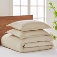 thumbnail image 6 of Levtex Home - Cloud Waffle Taupe Comforter Set - Twin Comforter + One Standard Pillow Cases - Waffle Weave - Taupe - Comforter (68 x 88in.) and Pillow Case (26 x 20in.) - Cotton, 6 of 9