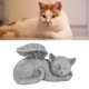 thumbnail image 3 of Resin Pet Memorial Statue, Sleeping Angel Pet Garden Sculpture, Pet Memorial Tombstone Ornament, Cat Angel, 3 of 4