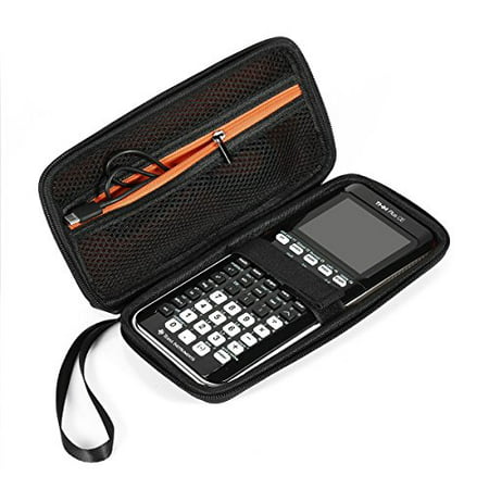 BOVKE Hard Graphing Calculator Carrying Case Compatible with Texas Instruments TI-84 Plus CE/TI-83 Plus CE/Casio fx-9750GII  Extra Zipped Pocket for USB Cables  Manual  Pencil  Ruler  Black BOVKE Hard Graphing Calculator Carrying Case Compatible with Texas Instruments TI-84 Plus CE/TI-83 Plus CE/Casio fx-9750GII  Extra Zipped Pocket for USB Cables  Manual  Pencil  Ruler  Black