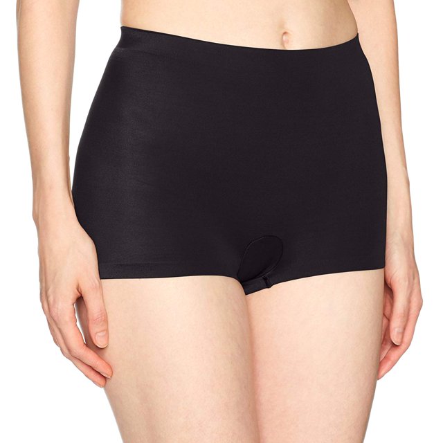Maidenform Shorty Lissant pour Femmes, L, Noir