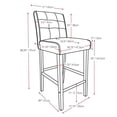 thumbnail image 2 of Atlin Designs Tabouret de Comptoir de 25 Po en Gris, 2 of 4