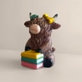 thumbnail image 6 of Handmade Highland Cow Desk Decorative Ornament, Desktop Animal Figurine Sculpture For Home Office Shelf Decor, 6 of 7