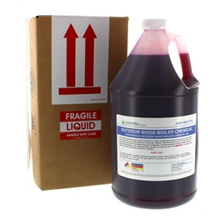 Boiler Rust Inhibitor - Rust Inhibitor for Wood Boiler - Outdoor Boiler Rust Inhibitor - Wood Boiler Chemicals - 1 Gallon - Treats 500 to 840 Gallons of (Best Stain For Treated Wood)