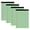 Green, variant on 4 Pcs 200 Sheets A4 Tear Off Pad, Notepad Set Blue Lined Notebook Ruled Writing Pad Thick Eye Friendly White Paper Blue Lines for Home Office Meeting Notes To Do Lists Journaling, 11.65"x8.42"