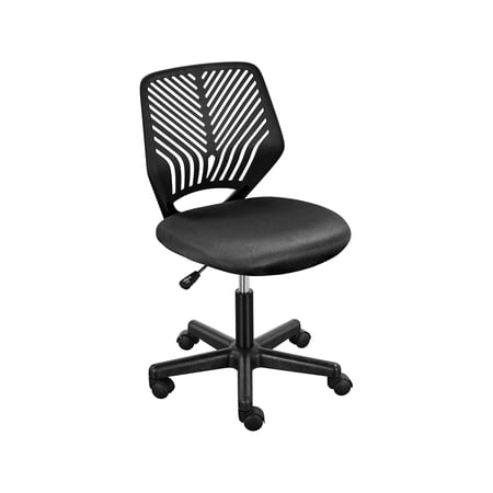 armless office chair adjustable swivel product