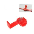 thumbnail image 4 of unbranded 50Ud Conectores Rápidos De Empalme Eléctrico Con Seguro Aislante Para Cable De Rojo, 4 of 5