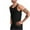 Black, variant on JIUKE Mens Gym Tank Tops Racerback Workout Muscle Tee Scoop Neck Athletic Workout Fitted Vest Cut off T-Shirts
