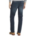 thumbnail image 2 of IZOD Mens Ultra Soft Straight Fit Jeans, 2 of 2