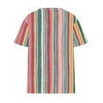 thumbnail image 4 of Économies en Liquidation! BEFOKA T-Shirt Grande Taille pour Femmes, Blouse Décontractée d'Été pour Femmes, T-Shirt à Manches Courtes Imprimé Col Rond Ample pour Femmes, 4 of 4
