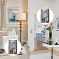 thumbnail image 4 of Yayeee Blank Wall Plate Cover 1-Gang 4.5"x2.7" Home Unused Decorative Outlet, Pink Door, 4 of 7
