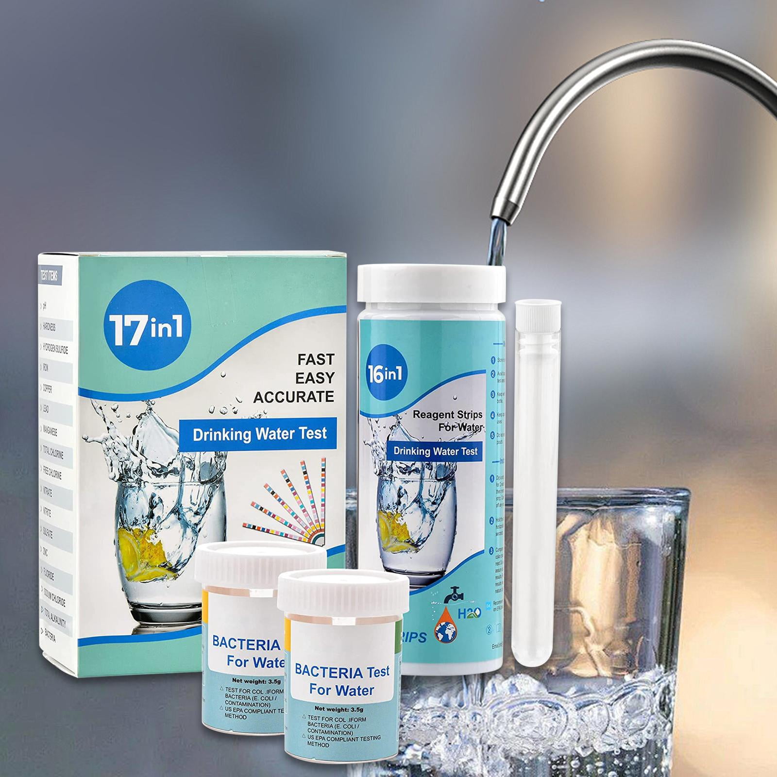 Nishiyuenyi Water Testing Set for Drinking Water Total Alkali PH Paper Water Quality Testing