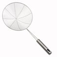 thumbnail image 1 of Colador de araña de acero inoxidable/espumadera/cucharón para cocinar y freír, utensilios de cocina colador de alambre colador de pasta cuchara (6 pulgadas), 1 of 5