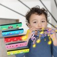 thumbnail image 4 of Blue Small Fish Design Wooden Harmonica 16 Hole Musical Instrument Toy For Children Music Lover, 4 of 7