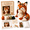 A4, variant on Difdany Fantasy Hood Hat DIY Crochet Kit Series, All-in-One Crochet Kit with Yarn Hook Markers and Pattern for Adults, Creative Animal Hood Hat Birthday Christmas Gift