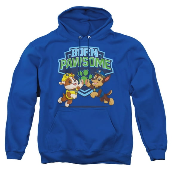 Paw Patrol Born Pawsome Unisex Adult Pull-Over Hoodie