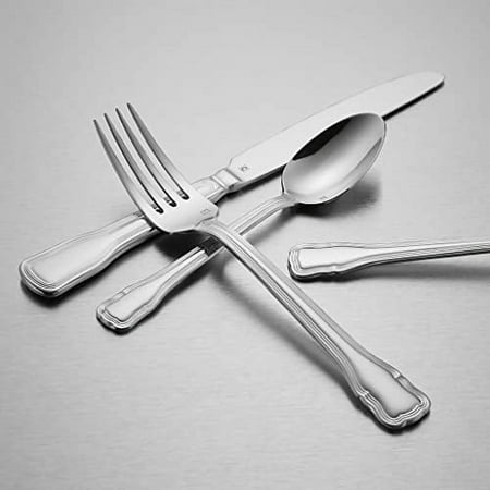 Cuisinart - Elite Valloire Collection 20-Piece Flatware Set - Silver