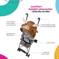 thumbnail image 4 of Cosco Kids Comfort Height Toddler Umbrella Stroller with Canopy, Moose, Toddler, Unisex, 4 of 19