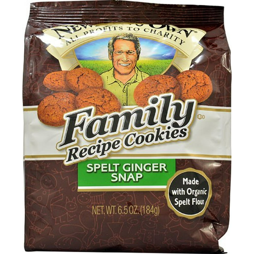 Newman's Own Organics Family Recipe Cookies Ginger Snap 6.5 oz