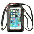 thumbnail image 1 of Clear Screen Touch Compatible Cross-body PU Leather Pouch Case for Samsung Galaxy S22 Ultra, Note 20, A53/73, M12/M52, 1 of 6