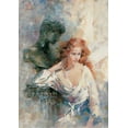 thumbnail image 2 of Haenraets, Willem 24x32 Gold Ornate Wood Framed with Double Matting Museum Art Print Titled - A serene stature, 2 of 4