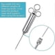 thumbnail image 2 of Stainless steel barbecue spice marinade syringe All stainless steel parts with 1 x 60ml sprayer, 2 of 5