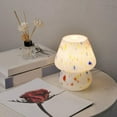 thumbnail image 5 of Glass Shade Table Lamp Night Lights LED USB Rechargeable Decorative Desktop Lamp Night Lamps for Office,Living Room, Wedding ,Bars ,Sofa, 5 of 7