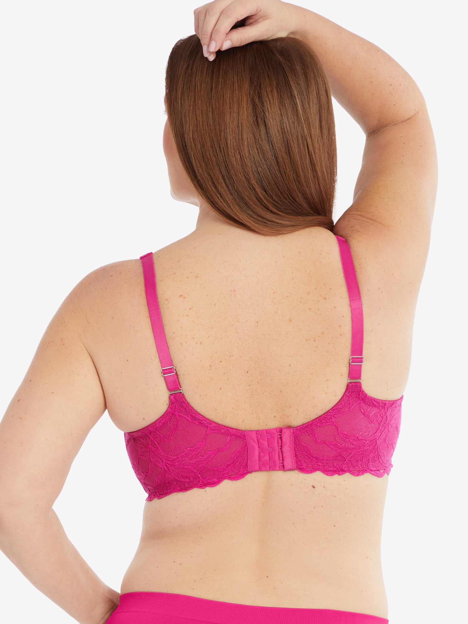 Leading Lady, The Chloe, Lace Band Tshirt Bra, Lightly Padded, Underwire Support, Full Coverage, Smoothing, Lift and Contour (Women's & Women's Plus)