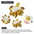 thumbnail image 3 of Mini Star Gift Bows Small Metallic Christmas Bows for Gift Wrapping Presents Birthday Wedding, Self Adhesive Gold, 3 of 7
