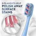 thumbnail image 6 of Oral-B Brilliance Whitening Toothbrush, Medium, Sky Blue & Gray, 2 Count, for Adults and Children 3+, 6 of 9