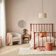 thumbnail image 1 of Bouclair Ottoman en Velours Rose avec Rangement, 1 of 7