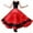 A-J80, variant on Flowy Dance Skirt For Women Wide Swing Ruffled Tiered Skirt Lightweight Festive Performance Skirt