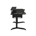 RESPAWN 3010 Gaming Computer Desk Ergonomic Height Adjustable Gaming Desk, in Green (RSP3010