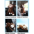 thumbnail image 2 of Porta pañuelos de peluche Lucky Dog para automóvil, hogar, soporte/organizador decorativo para mostrador de baño, mesas de noche, oficina, accesorios interiores de automóvil., 2 of 2