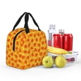 thumbnail image 5 of KLL fall retro maple leaf Print Insulated Lunch Bag Women, Reusable Cute Tote Lunch Box for Adult & Men, Leakproof Cooler Lunch Bags for Work Office Travel Picnic, 5 of 6