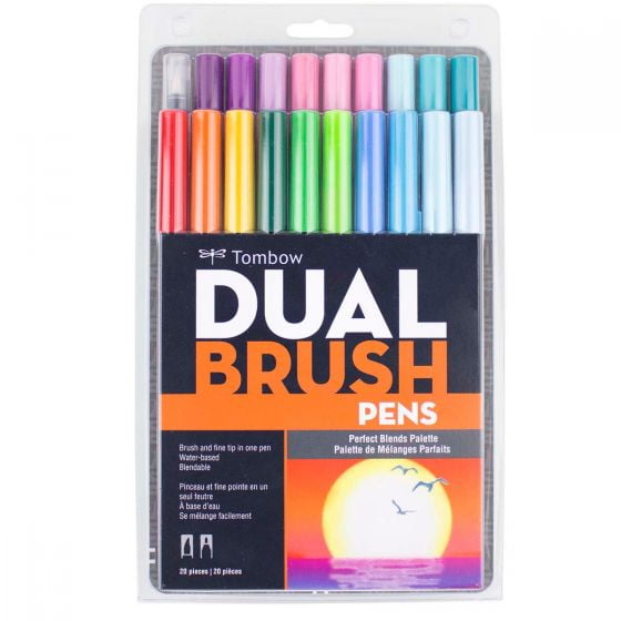 tombow dual tip markers