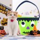 thumbnail image 3 of Or Treat Bucket Candy Tote Bag Decoración De Halloween Para Niños Minnieouse HA042352-01, 3 of 6